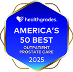 Healthgrades - America's 100 Best - Outpatient Prostate Cancer 2025
